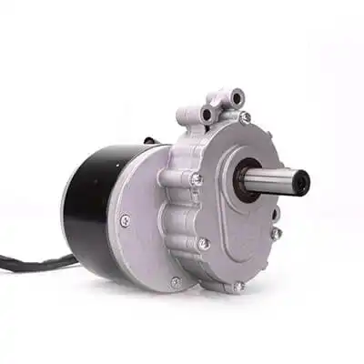 250W 24V Brush DC Gear motor with electromagnetic brake