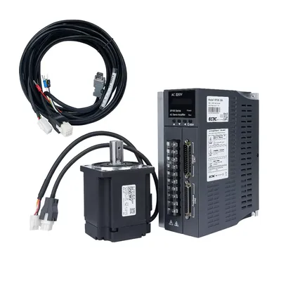 380V 11kw 200mm 2000rpm B1 Servo Motor And Servo Driver