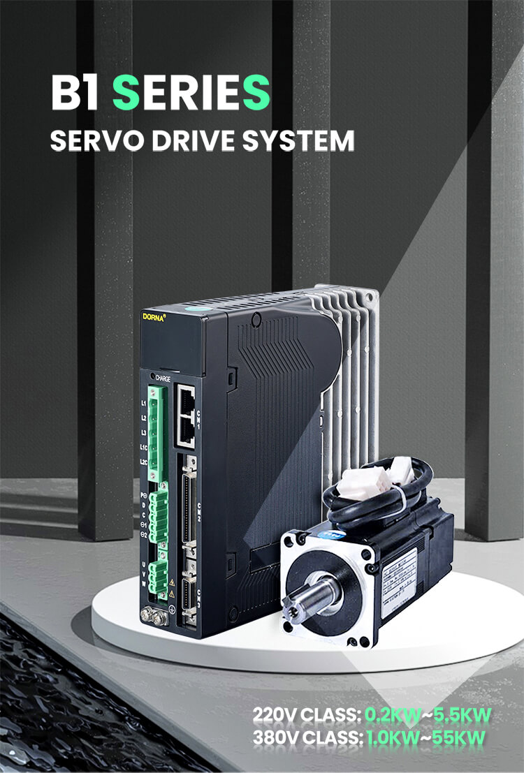 380V 2.2kw 2000rpm 180mm B1 Servo Motor And Servo Driver