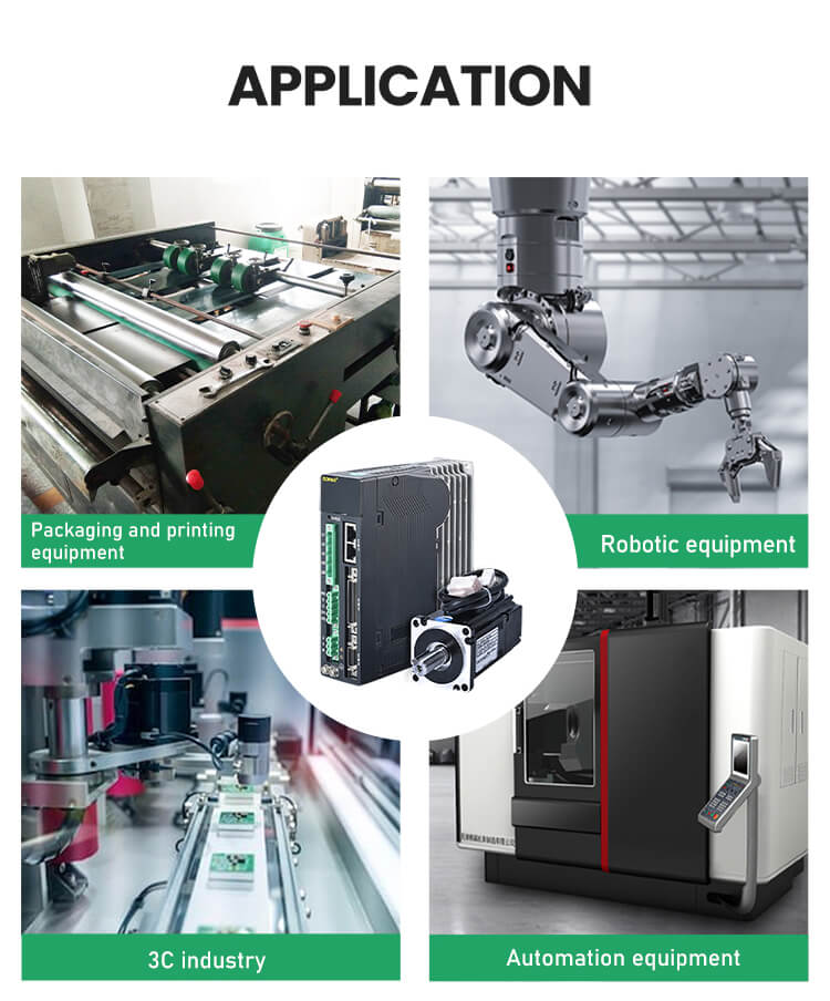 380V 5kw 2000rpm 180mm B1 Servo Motor And Servo Driver