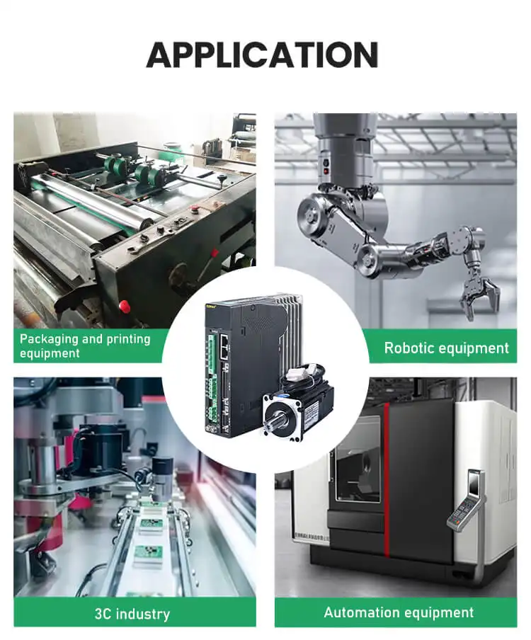 3kw 130mm B1 Servo Motor And Servo Driver