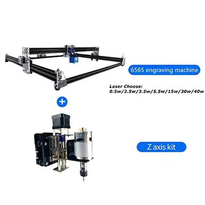 80W 65cm*65cm Work Area Wood Laser Cutting Machine