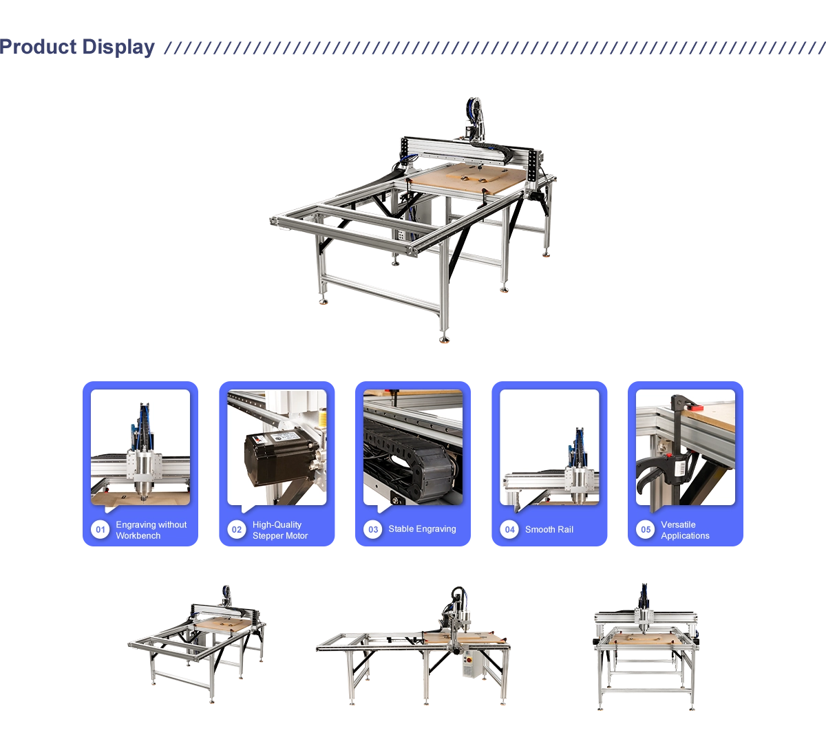 CNC 1325 Pro 3D Engraving Machine Router with 2.2-5.5KW spindle kit